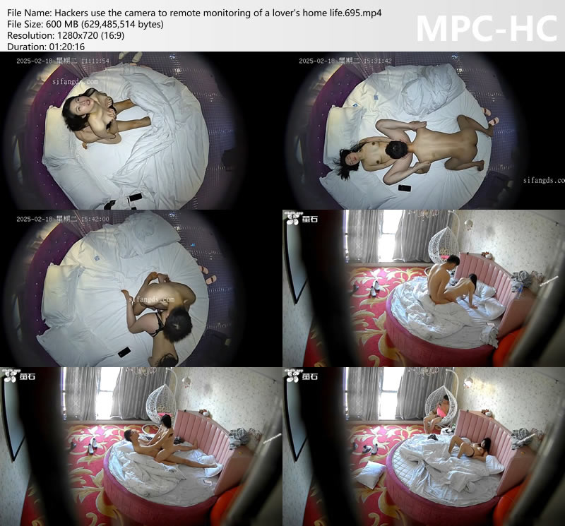 Hackers use the camera to remote monitoring of a lover's home life.695